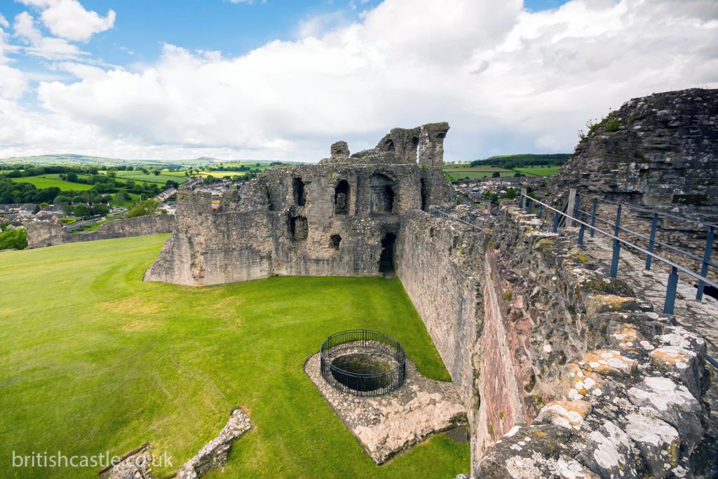 The ruins of Denbigh Castle