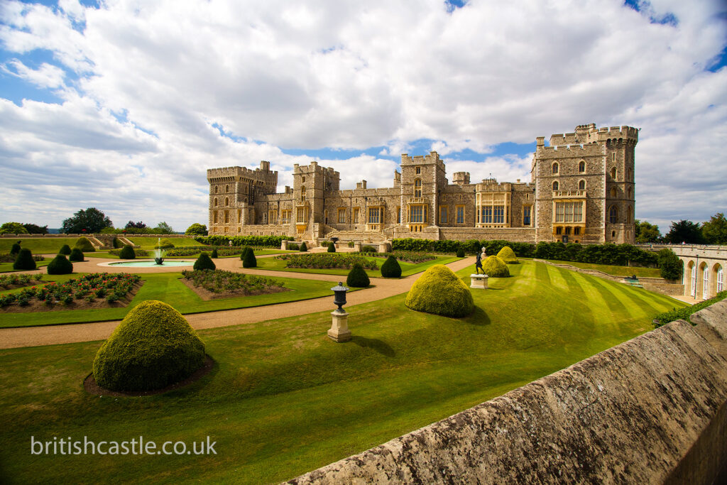 Windsor Castle and gardens