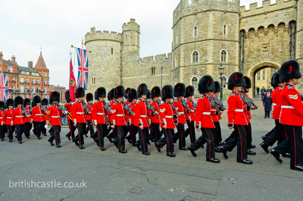 Changing of the guard at Windsor Castle