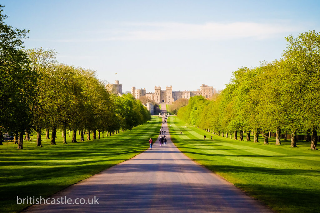 Windsor Castle from the Long Walk